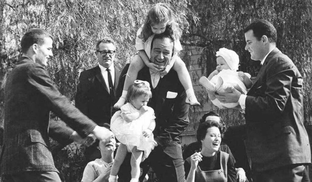 john wayne children