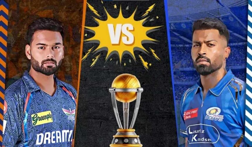 mumbai indians vs lucknow super giants timeline